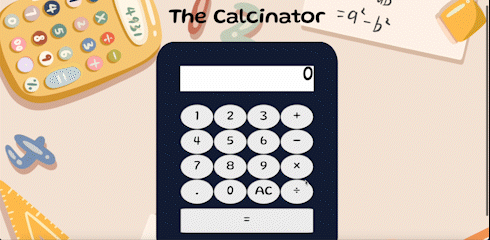 gif of online calculator in use